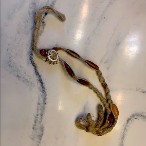 Anklet with toe ring